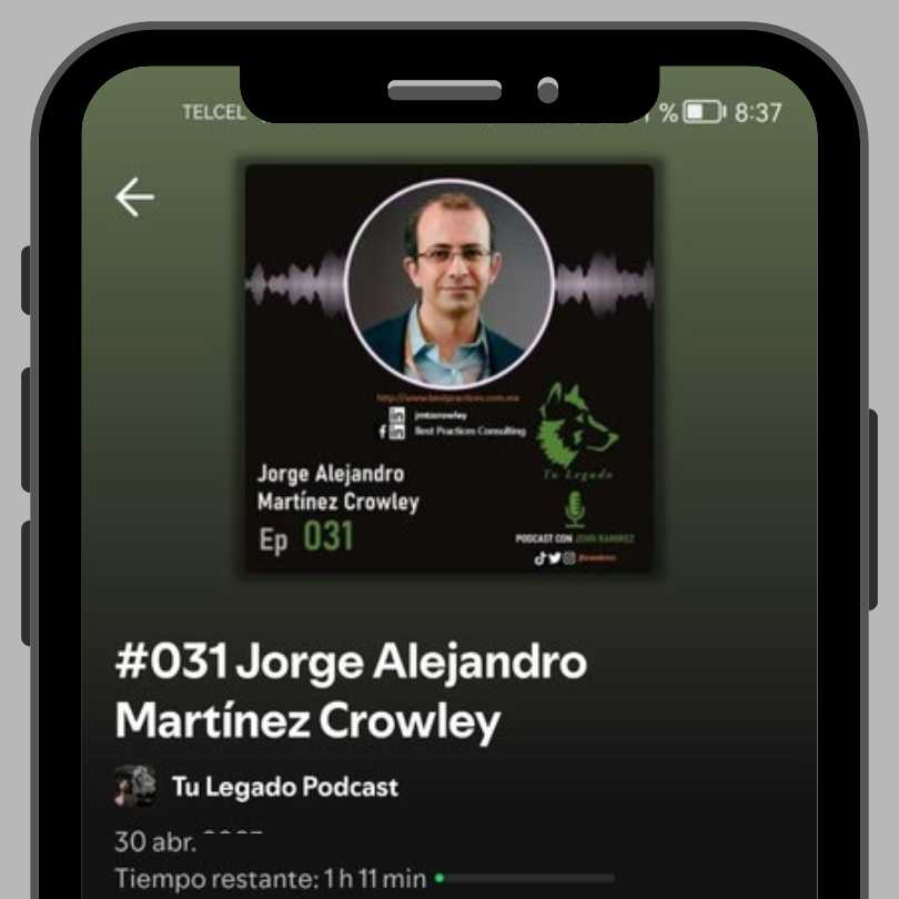 Logo Tu Legado Podcast