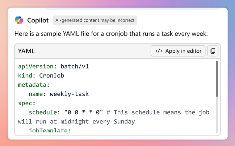 Demostración de Azure Copilot